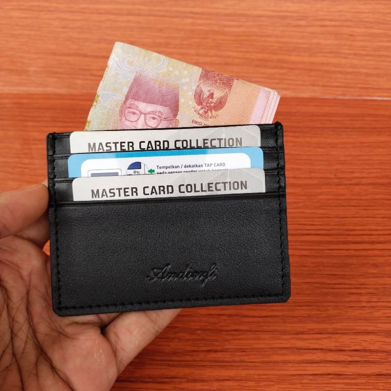 Dompet kartu Simple 6 Card 1 Slot Uang