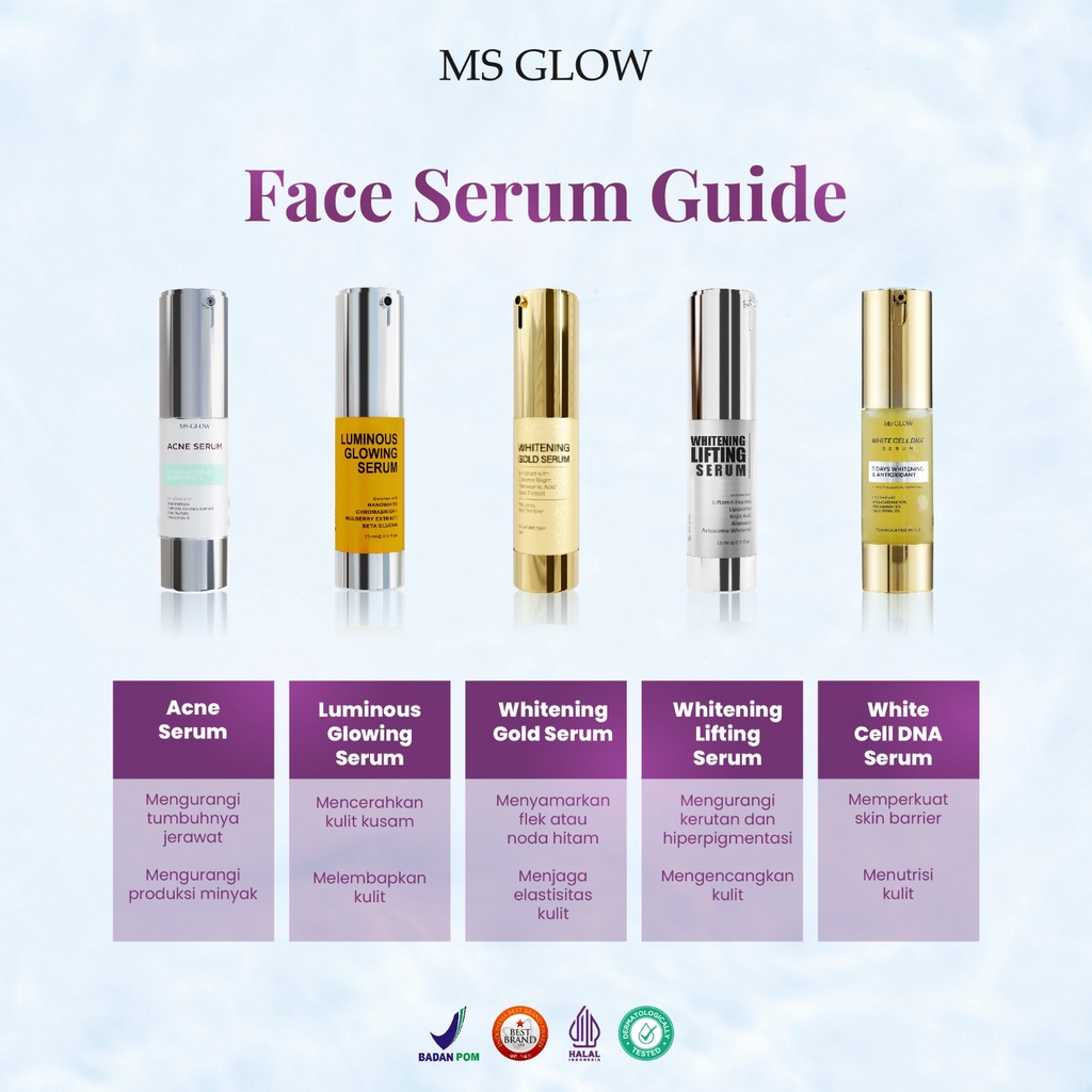 Ms Glow Serum Luminous Glowing Original