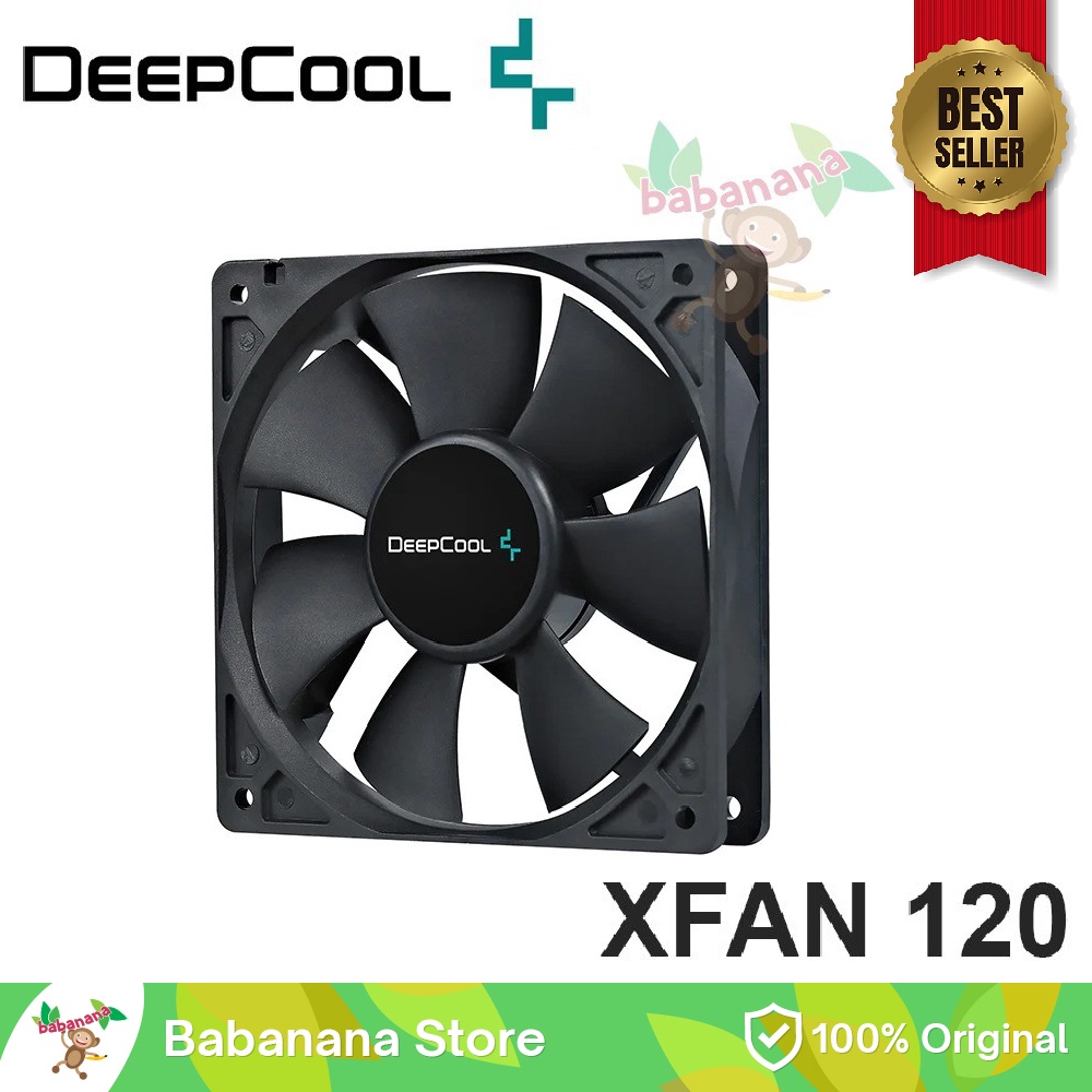 Deep Cool XFAN 120 Fan Casing Komputer gaming pc Deepcool 120mm 12cm