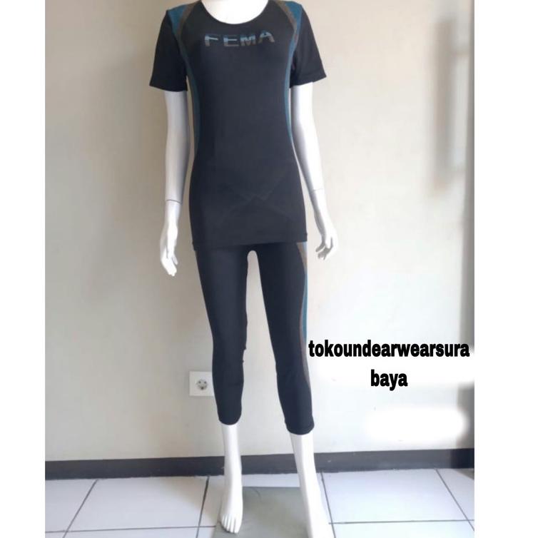 BEST SELLER Baju senam import / baju senam satu setel BAHAN super tebal melar smpai 90 kilo,(7200)