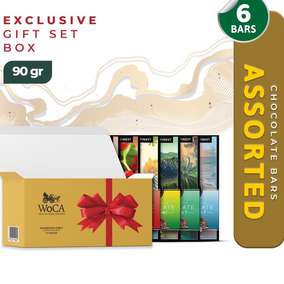 ➥ WoCA Assorted Chocolate Bar WoCA 6x90 gram ❇