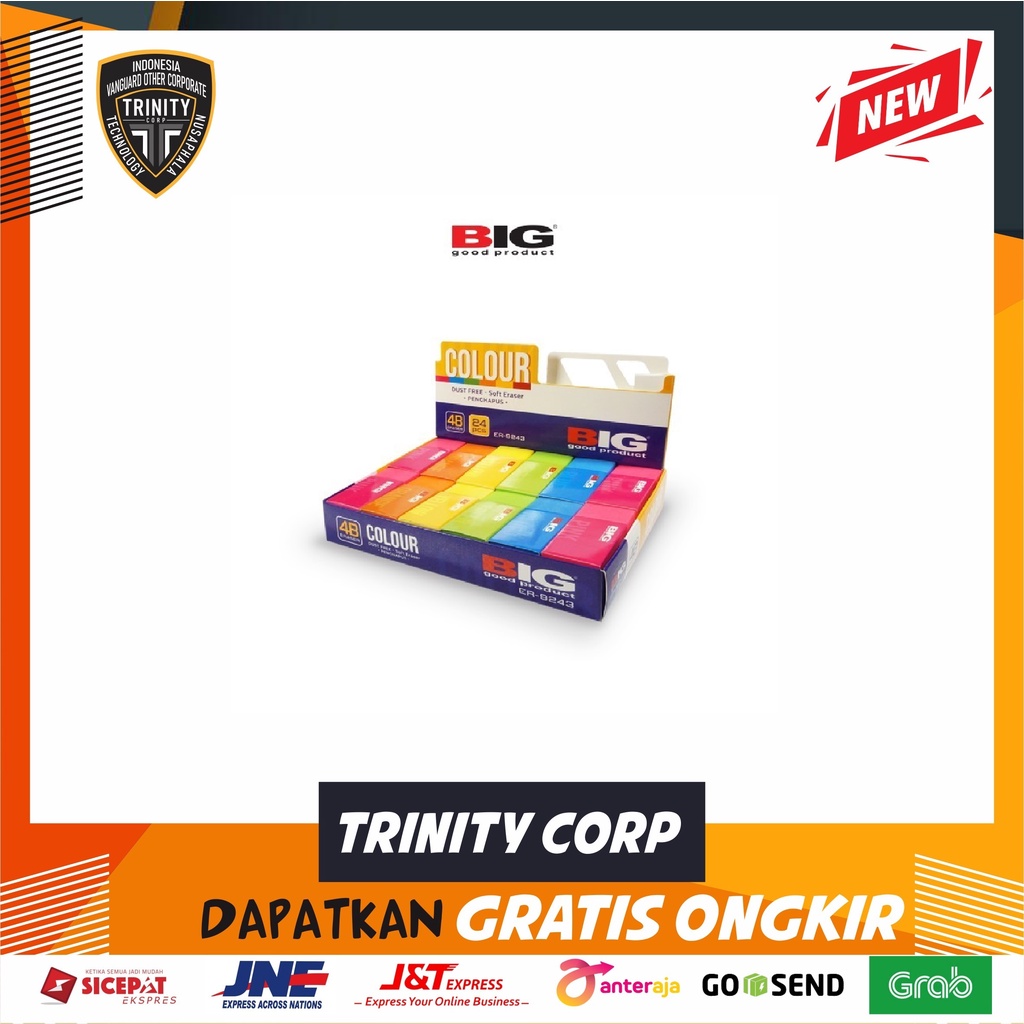 

Penghapus Big Warna ER-9243 Per pack