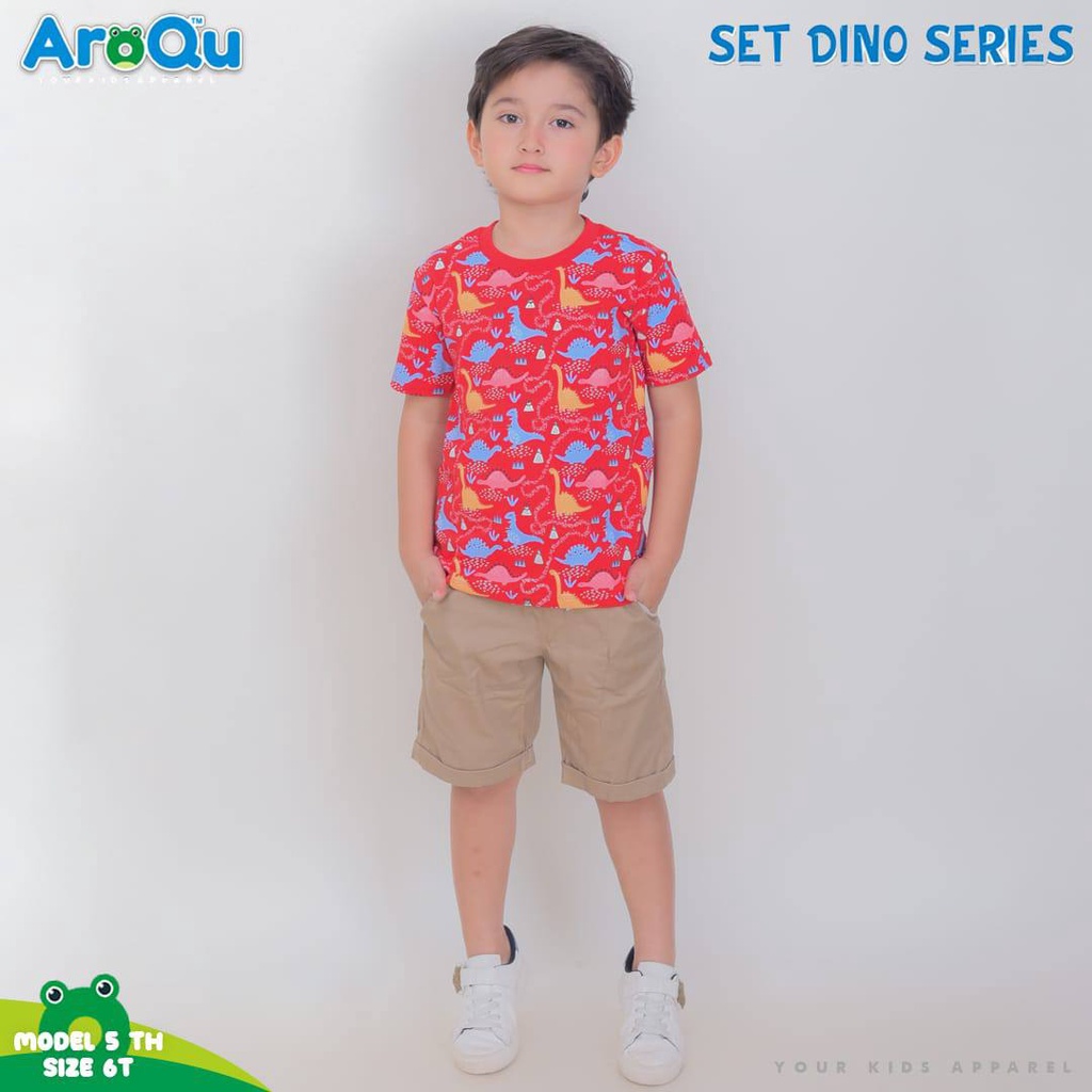 Setelan anak Set dino Fullprint by Aroqu