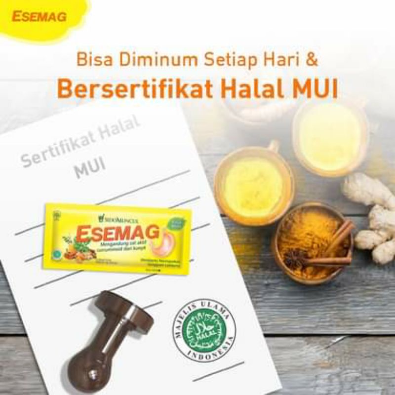 Esemag cair SidoMuncul rasa mint / herbal untuk mengatasi gangguan lambung / Sido Muncul