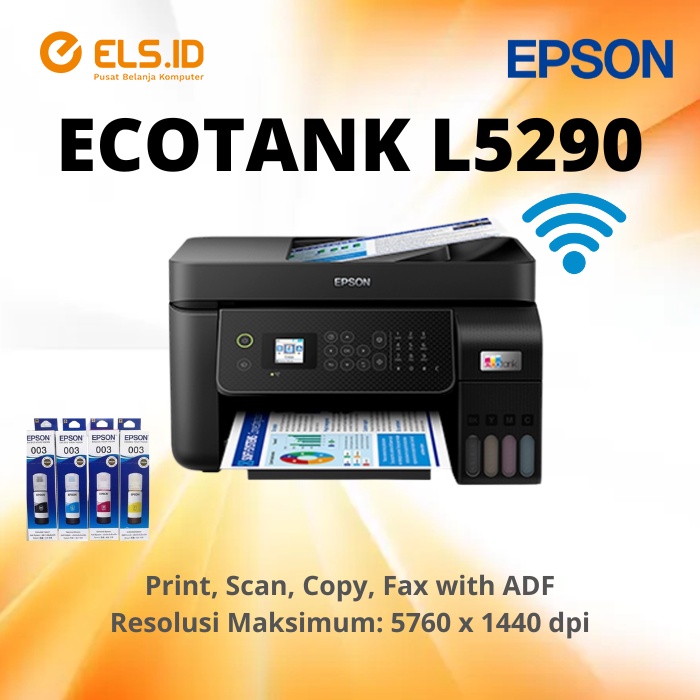 Printer Wireless Epson L5290 Print Scan Copy Fax