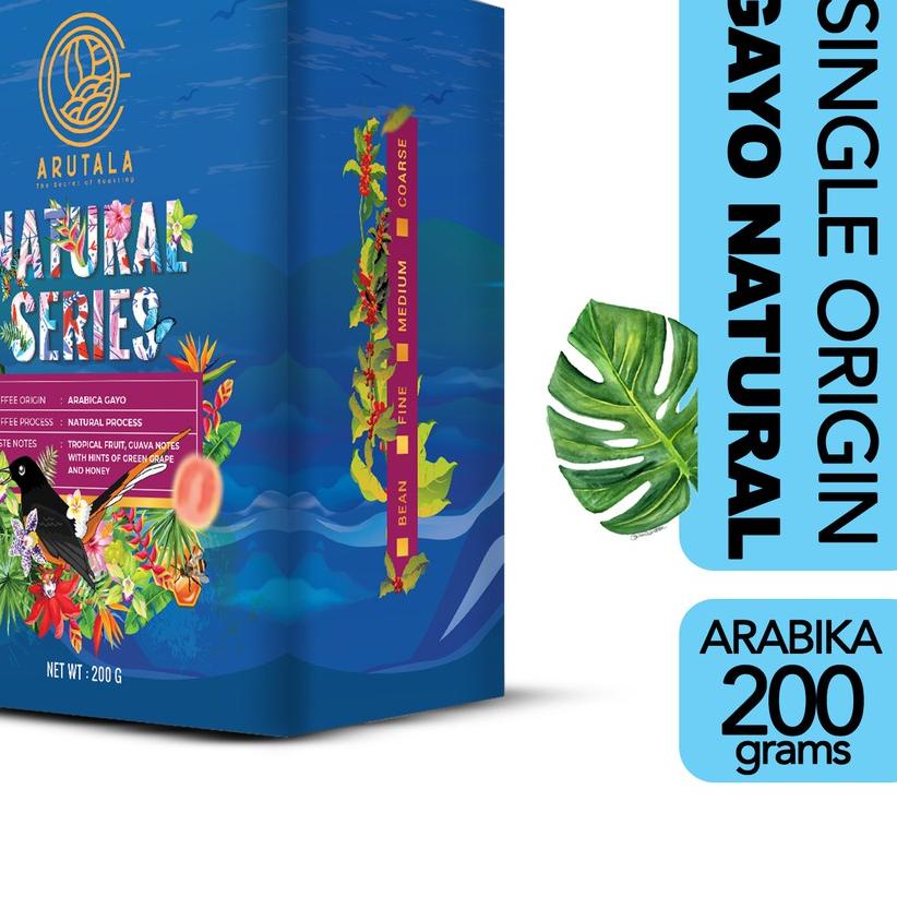 

۩ ARUTALA Natural Series - Arabika Gayo 200 gram ☜