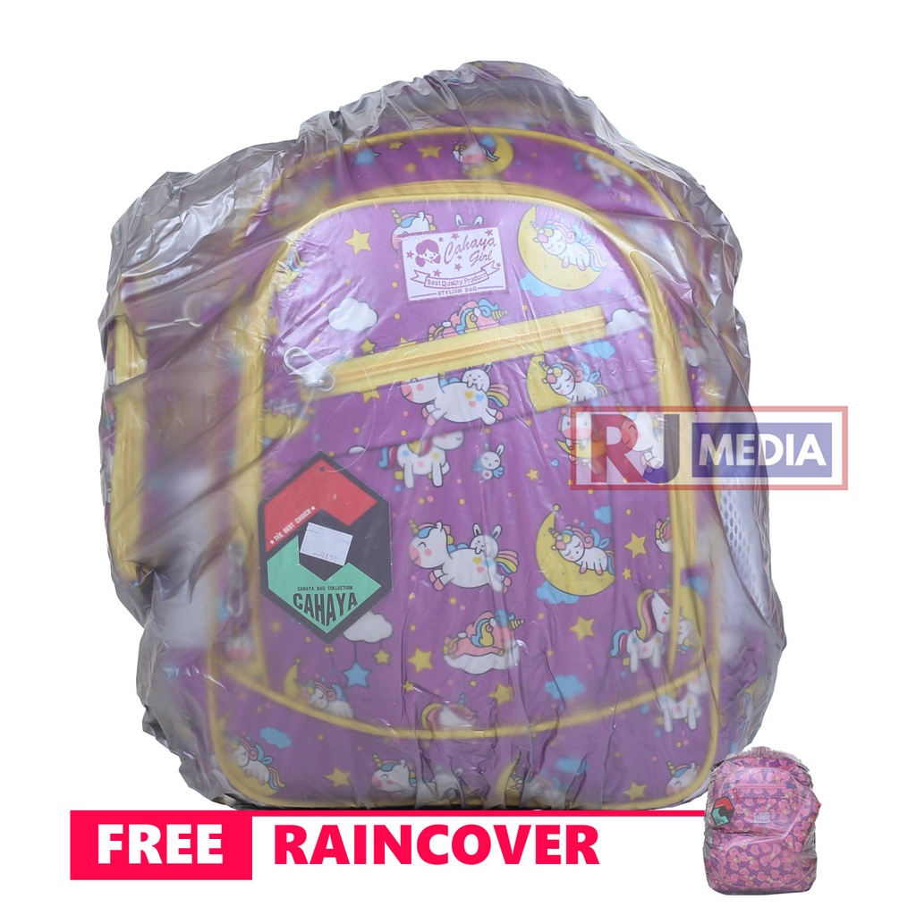 Tas Sekolah Anak Perempuan Karakter Ransel Mini Paud Cewek Ungu Lucu Cahaya Pony Bulan Kecil Bahan Dolby Sekolah Tk Perempuan Cantik Lucu Di Punggung Nyaman