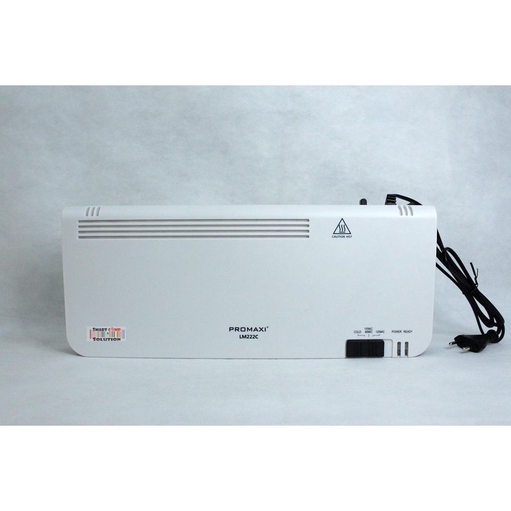 Mesin Laminating A4 &amp; F4 Promaxi LM222C Super Slim Hot Cold Laminator