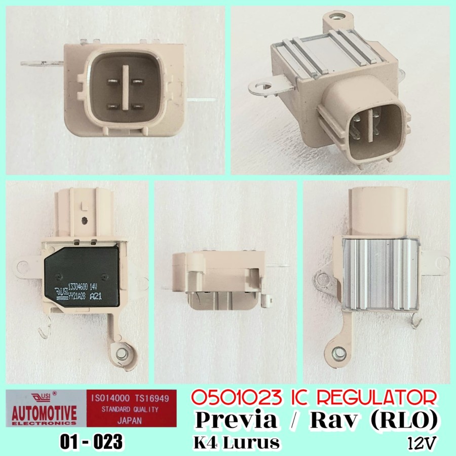 IC Regulator Previa / RAV (RLO) 12V K4 LURUS 0501023