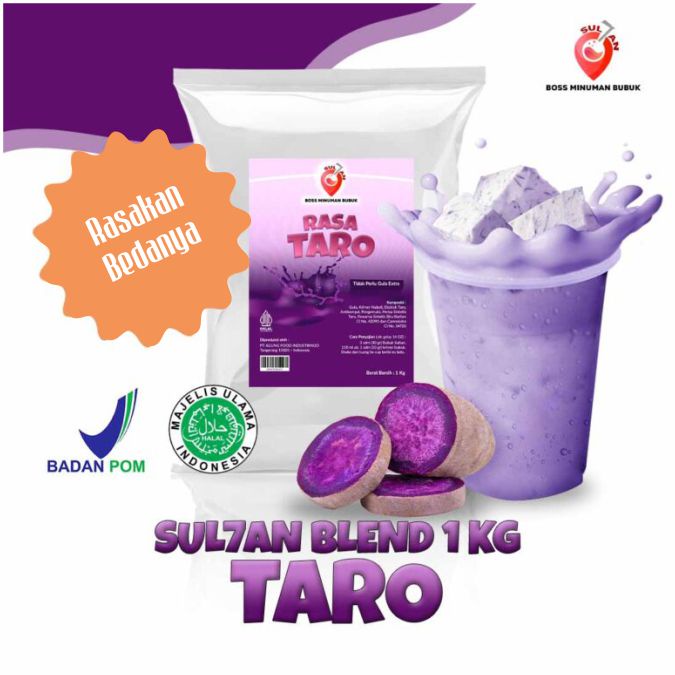

Bubuk Minuman SUL7AN Rasa TARO 1kg
