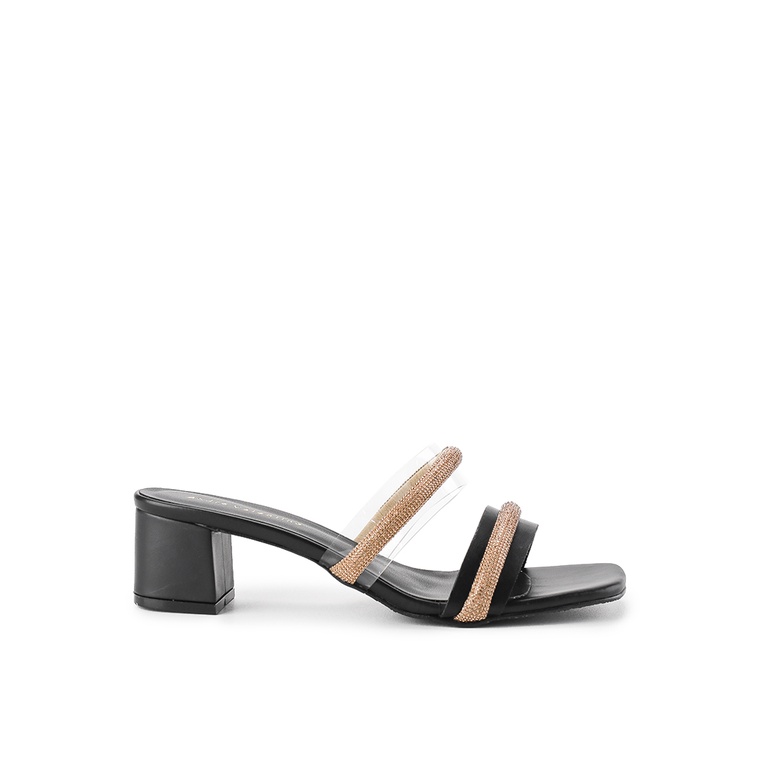 Sepatu Heels Andre Valentino Original Open toe Haihils Dinner Simple Branded Ladies 81714Za Wanita G