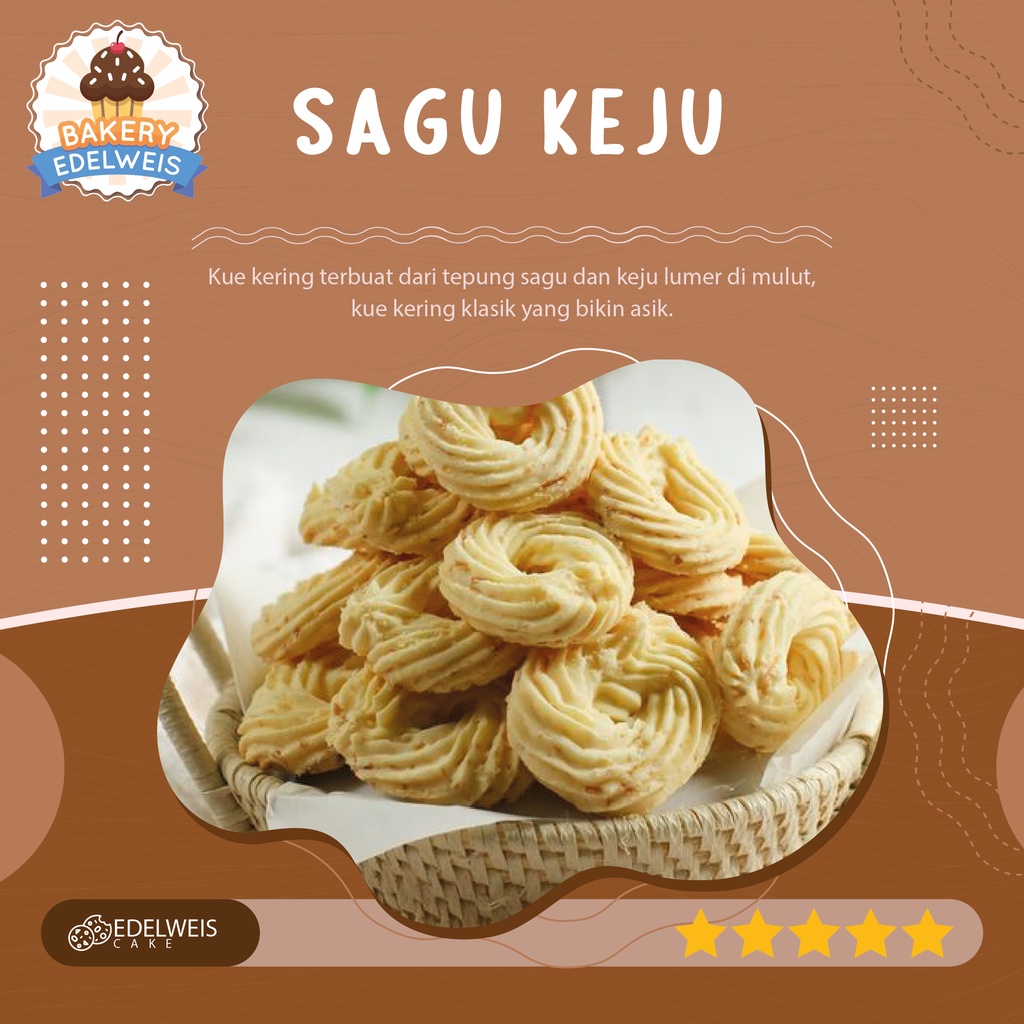 

KUE COOKIES SAGU KEJU PREMIUM