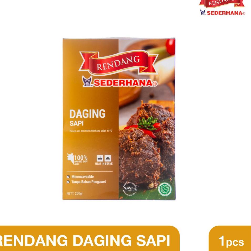 

✩ Rendang Daging Sederhana - Daging Sapi ♦