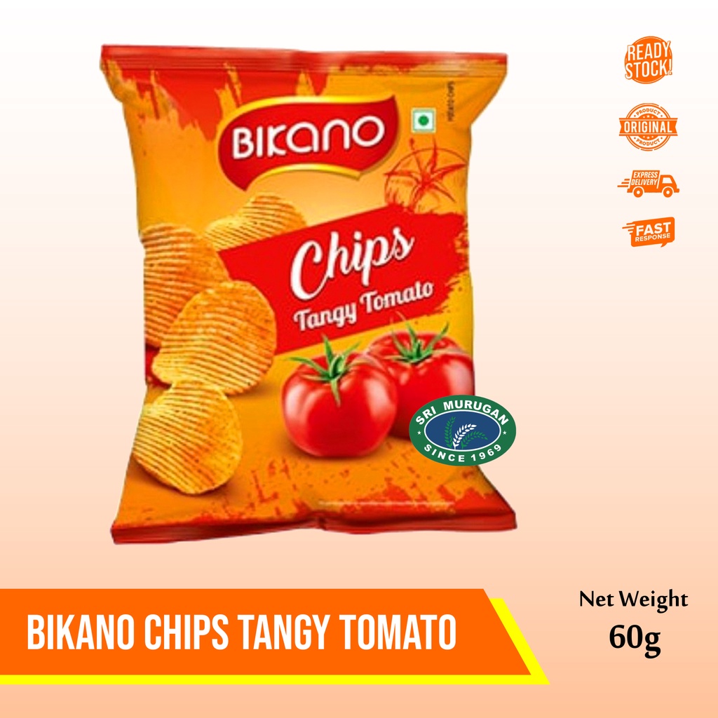 

BIKANO CHIPS TANGY TOMATO 60g