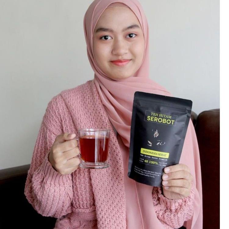 

Hanya disini Teh Hitam Serobot New 100gr