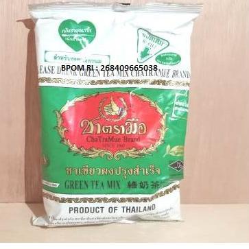 

☉ Thai Green tea Mix no.1-Chatramue Brand The Hijau Ori Thailand 200g ➽