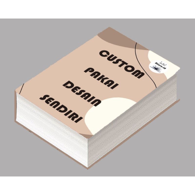 

Note Book Anime Hard cover Buku tulis catatan ( Desain punya kamu sendiri)