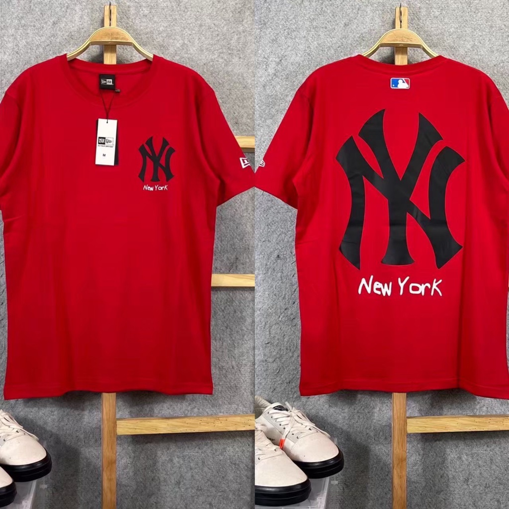 Kaos Termurah NYC / New York / NewERA / T Shirt Bisbol Termurah Pria Wanita NY / Kaos Distro / T Shirt Oversize / Baju Cowok