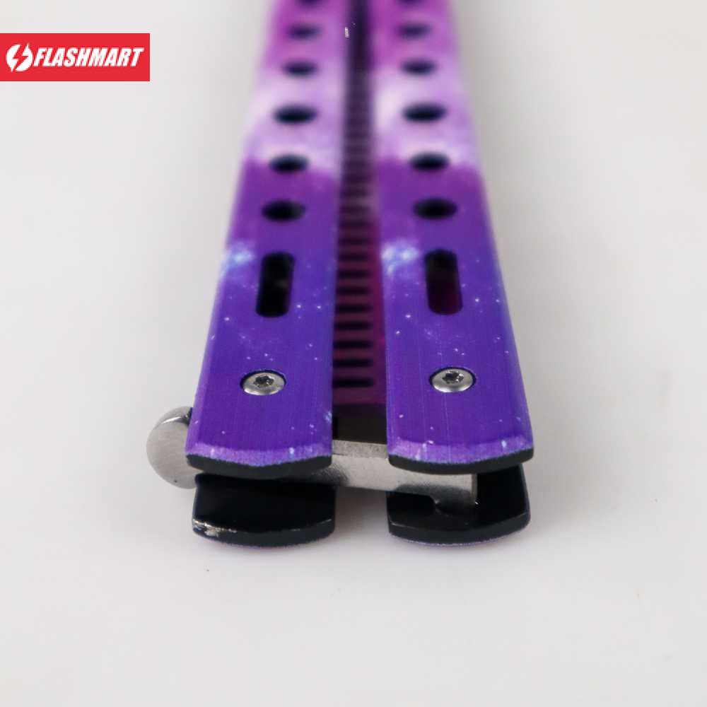 Flashmart Sisir Besi Butterfly Balisong Training Knife CS GO - YS-7319