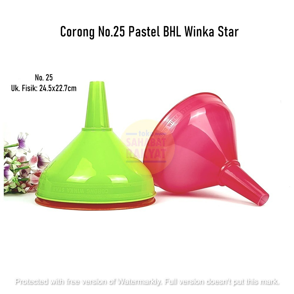 Corong Pastel BHL Winka Star No. 25 &amp; No. 30