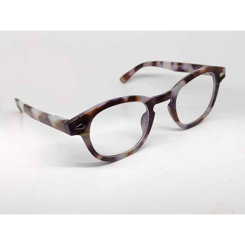 Cremona Kacamata Minus Mewah Unisex dengan Frame Leopard