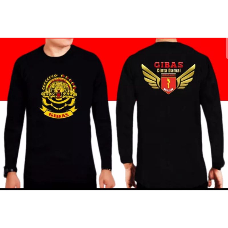 kaos gibas terbaru//pusat atribut gibas//atribut gibas//kaos tangan panjang gibas//gibas cinta damai