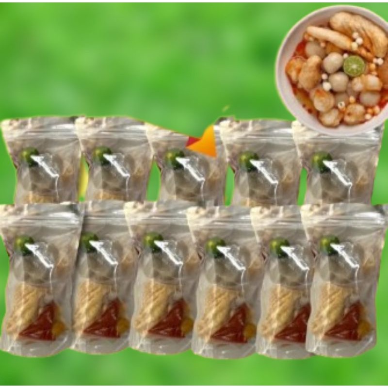 

Seblak kering Paket usaha