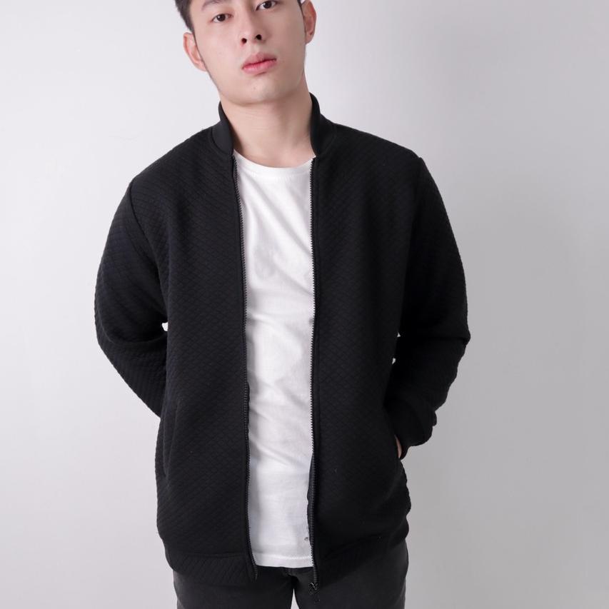 ➣ MSMO Men Basel Comfy Jacket Pria / Outer Cowo / Jaket Cowo ✬