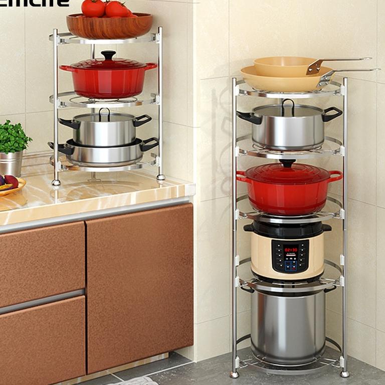 PALING LARIS Rak Panci Wajan Multifungsi Rak Dapur Bertingkat Peralatan Dapur Alat Dapur