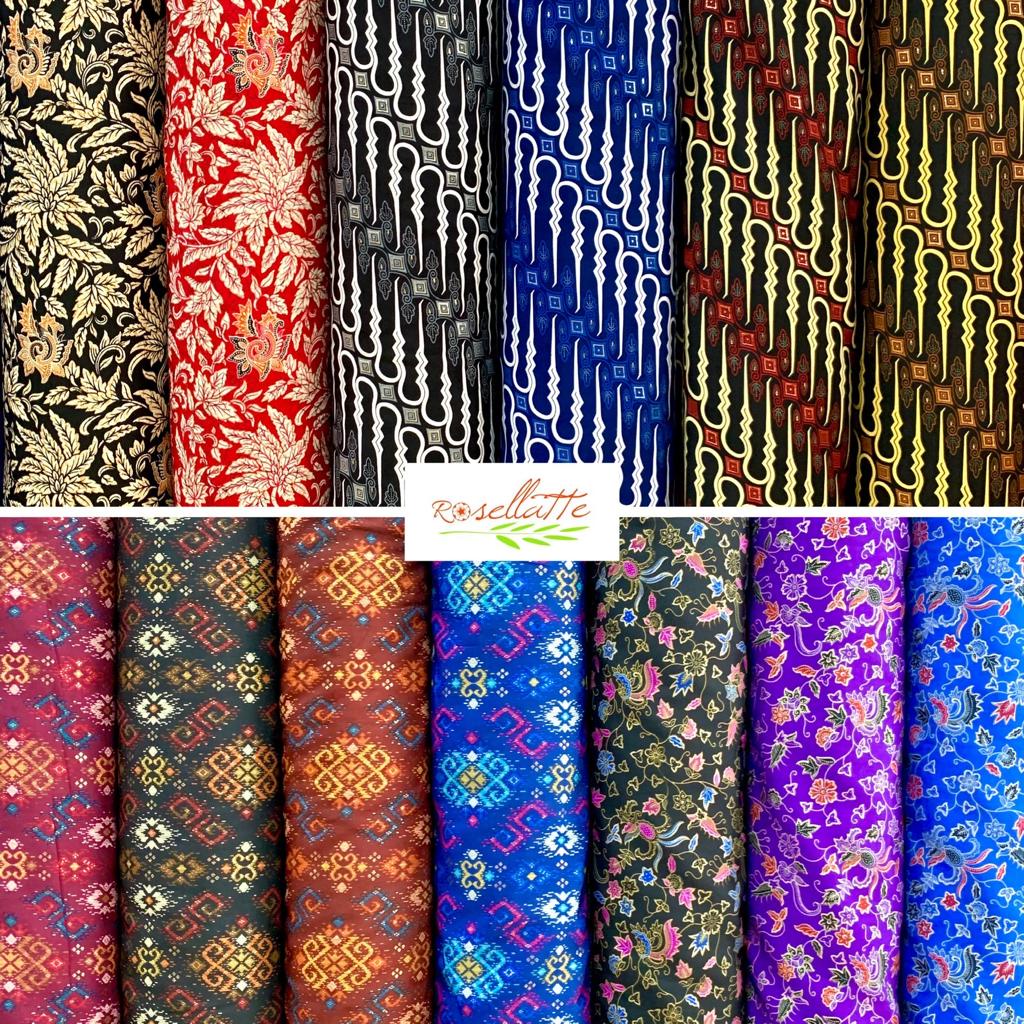 Kain Batik Polyester Halus