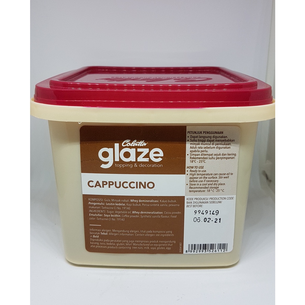 

COLATTA GLAZE CAPPUCINO 1KG