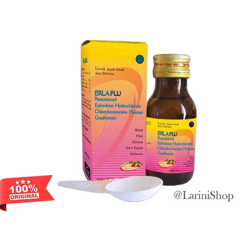 ERLAFLU SIRUP 60 ML ERELA