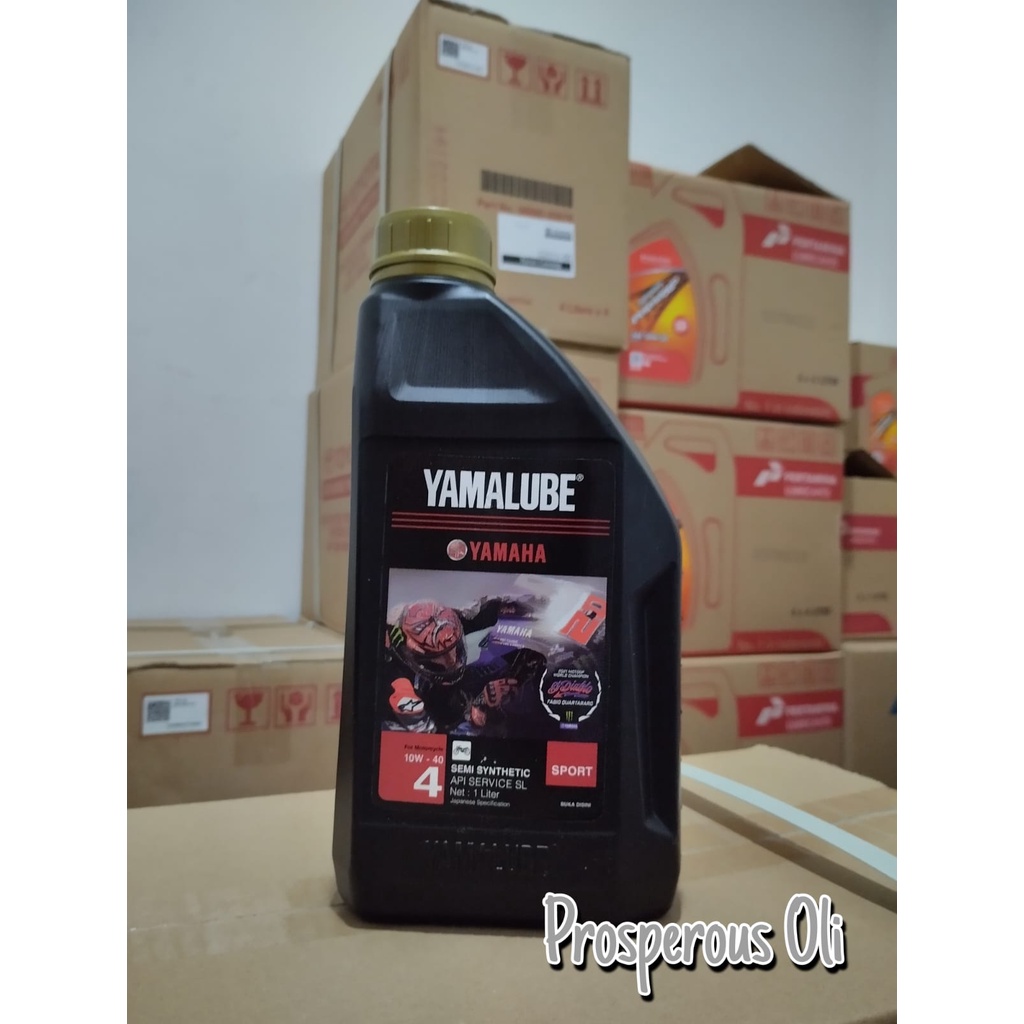 Oli Yamalube Sport Motor Oil 10W-40 Oli 1000 ML / Oli Mesin / Oli Motor / Oli Murah / Pelumas Motor 