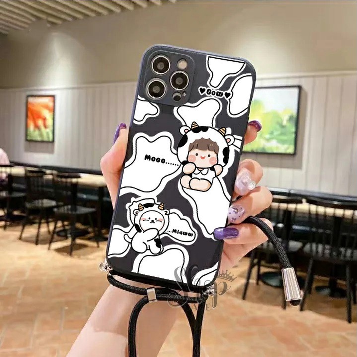 [UV010] Softcase Macaron Tali Sling Redmi 10A 9C 9A 9 8A 8 7 6A 5A 5+ 4A Note 10 Note 9 Note 8 Note 