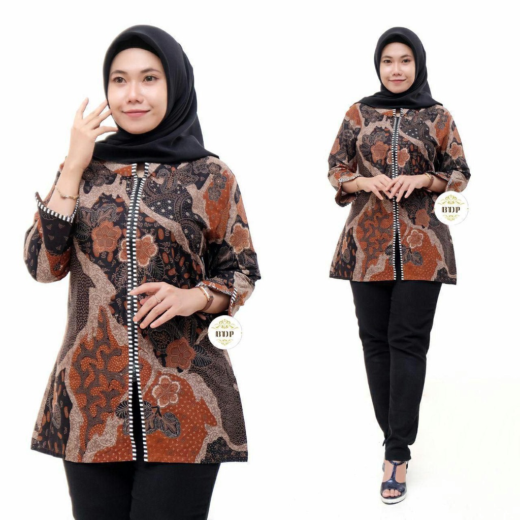 Couple Batik Gamis / Dress Batik Couple
