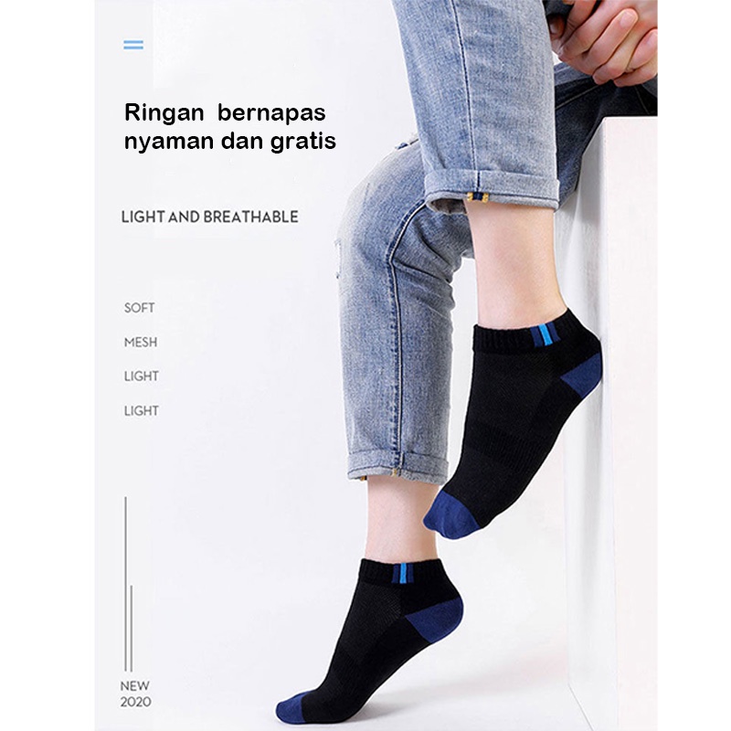 Kaos Kaki Panjang Fashion Di Atas Mata Kaki Murah Sedang Sporty Ukuran 24cm x 7cm  Kaus Kaki Olahraga Tebal &amp; Lembut Best Seller W1A6