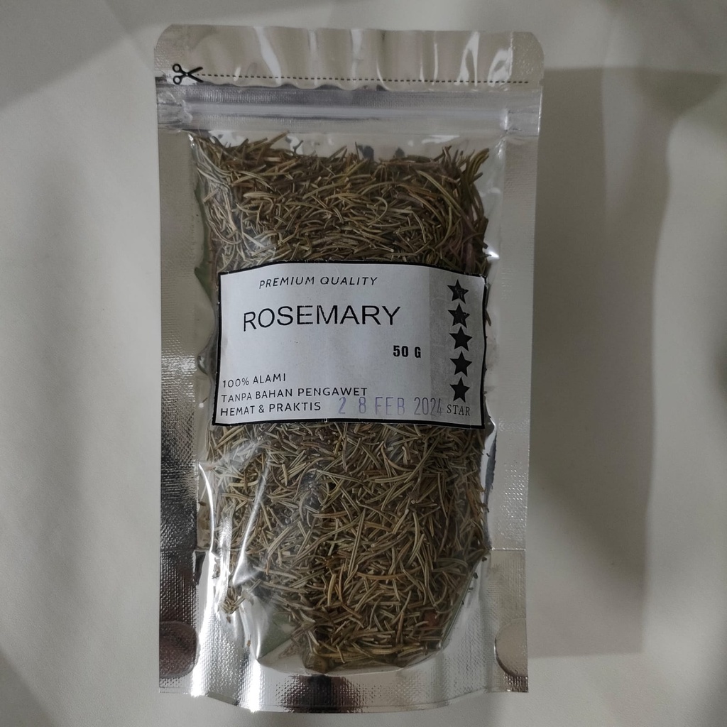 Rosemary Kering 50gr / Dried Rosemary / Daun Kering / Rempah / Bumbu Dapur