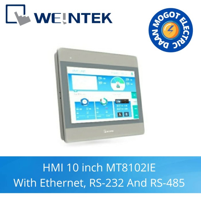 Interface Weintek Hmi 10 Inch Mt8102Ie