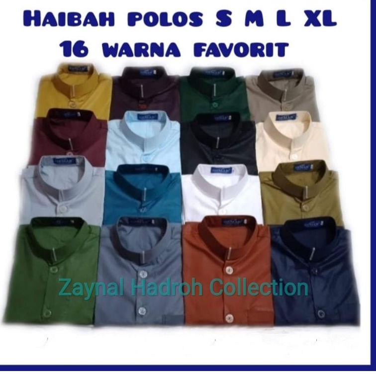 HARGA BERSAHABAT PUSAT GROSIR BAJU KOKO HAIBAH MOTIF AMMU/EL HADDAD/OEMAR