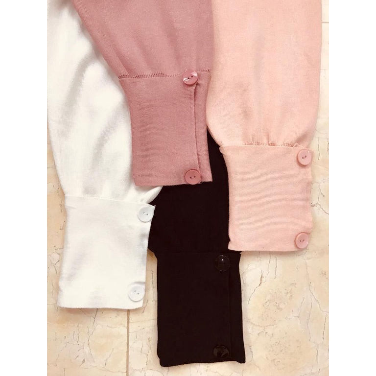 CELANA PANJANG WANITA COCO KNIT BUTTON JOGGER -SYS CLOTHIER