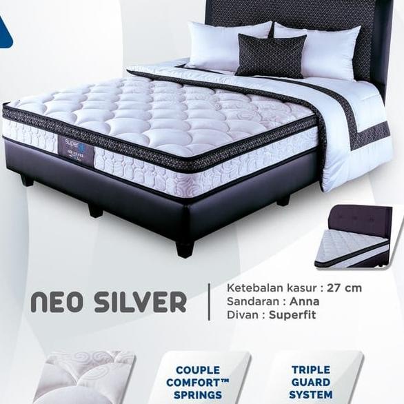 Comforta New Neo Silver murah 120 x 200 Superfit kasur Spring bed ori