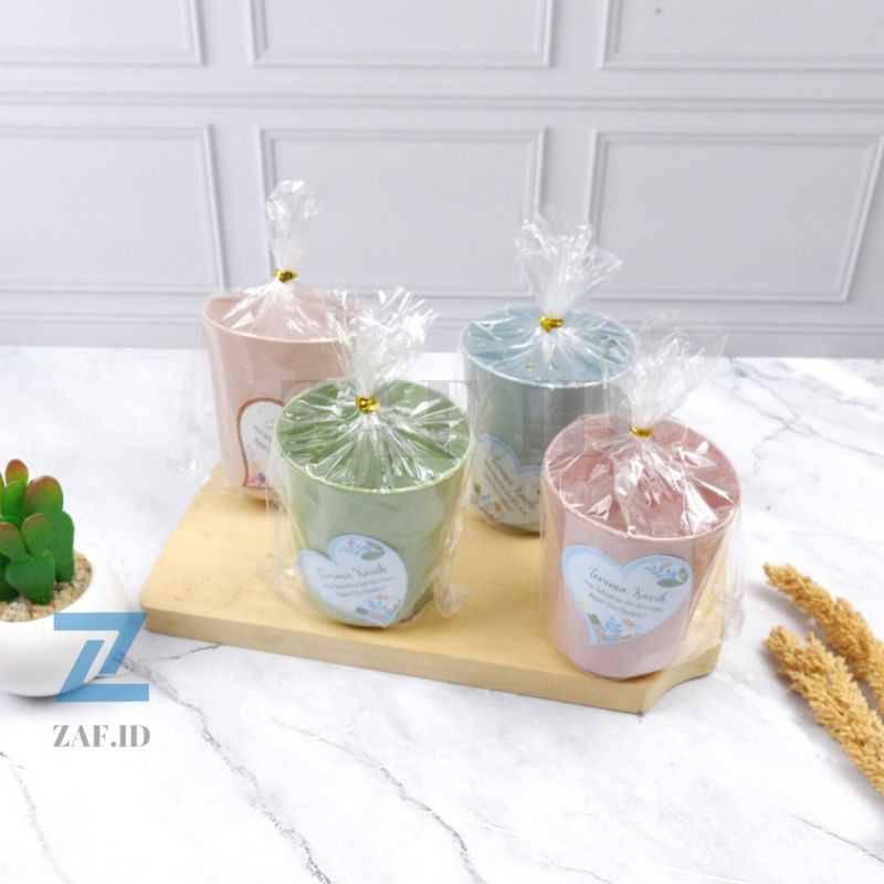 Souvenir Gelas Plastik Kemasan Plastik Murah