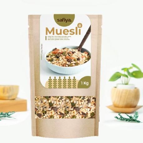 

Hot Product Muesli Dried Fruit Mix 1 Kg Safiya Sereal Makanan Ringan - Sereal Diet Sehat Alami Oatmeal