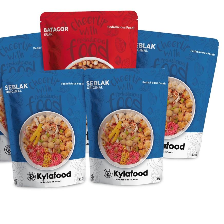 

✤ Kylafood Paket (4 Original , 1 Batagor Kuah) ▼