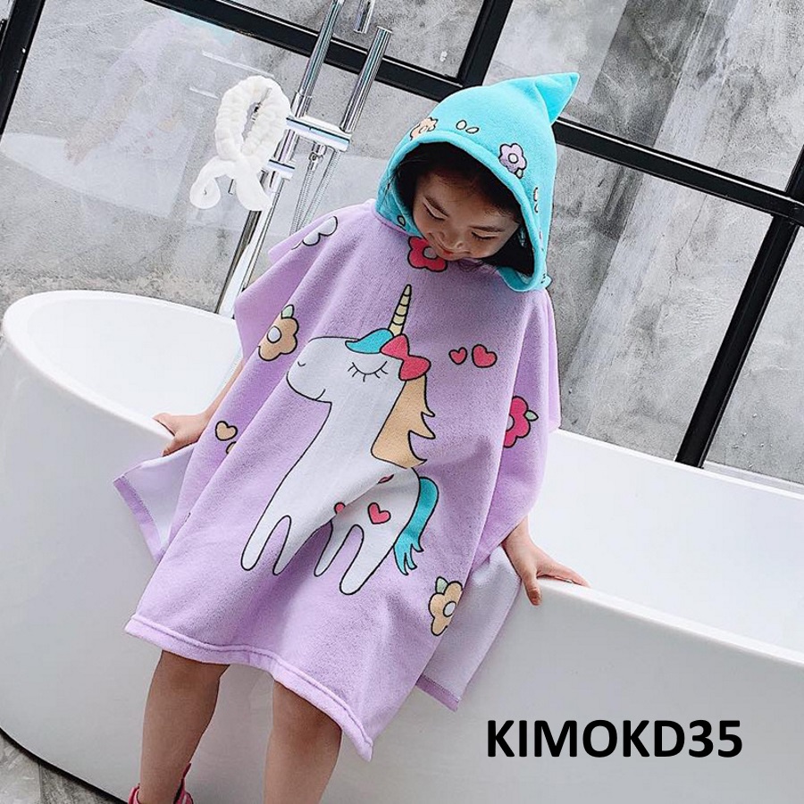 Kimono Handuk Anak Motif Kartun