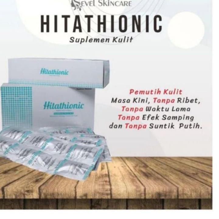 ❅ HITATHIONIC Original ECER 6 Kaplet Glutathione supplement ❈