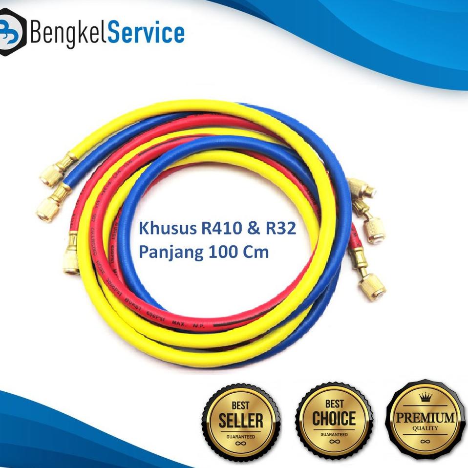 ★★ TMA Selang Manifold R410,R32 Khusus | Selang Manifol Manipol Khusus R410 R32 Pengisian ✱ ★★