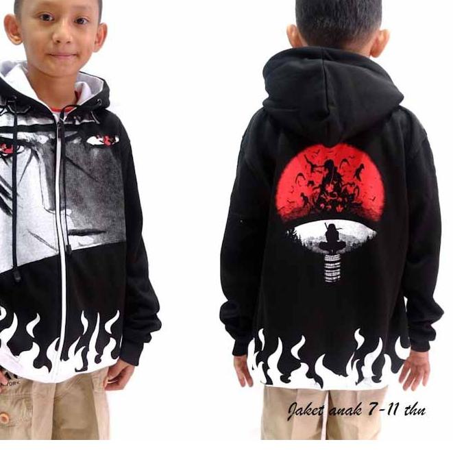 ♥ JAKET ANAK ITACHI / JAKET ANIME ANAK / JAKET NARUTO ✹