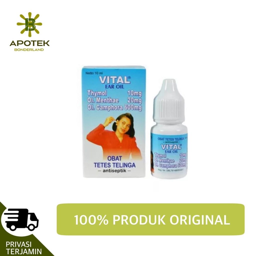 VITAL EAR OIL OBAT TETES TELINGA