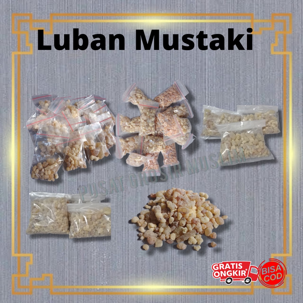 Luban Dakar Mustaki / Kemenyan Arab / Luban Arab Menyan Kemenyan 20gr